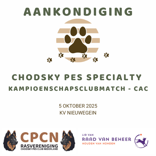 Chodsky pes specialty